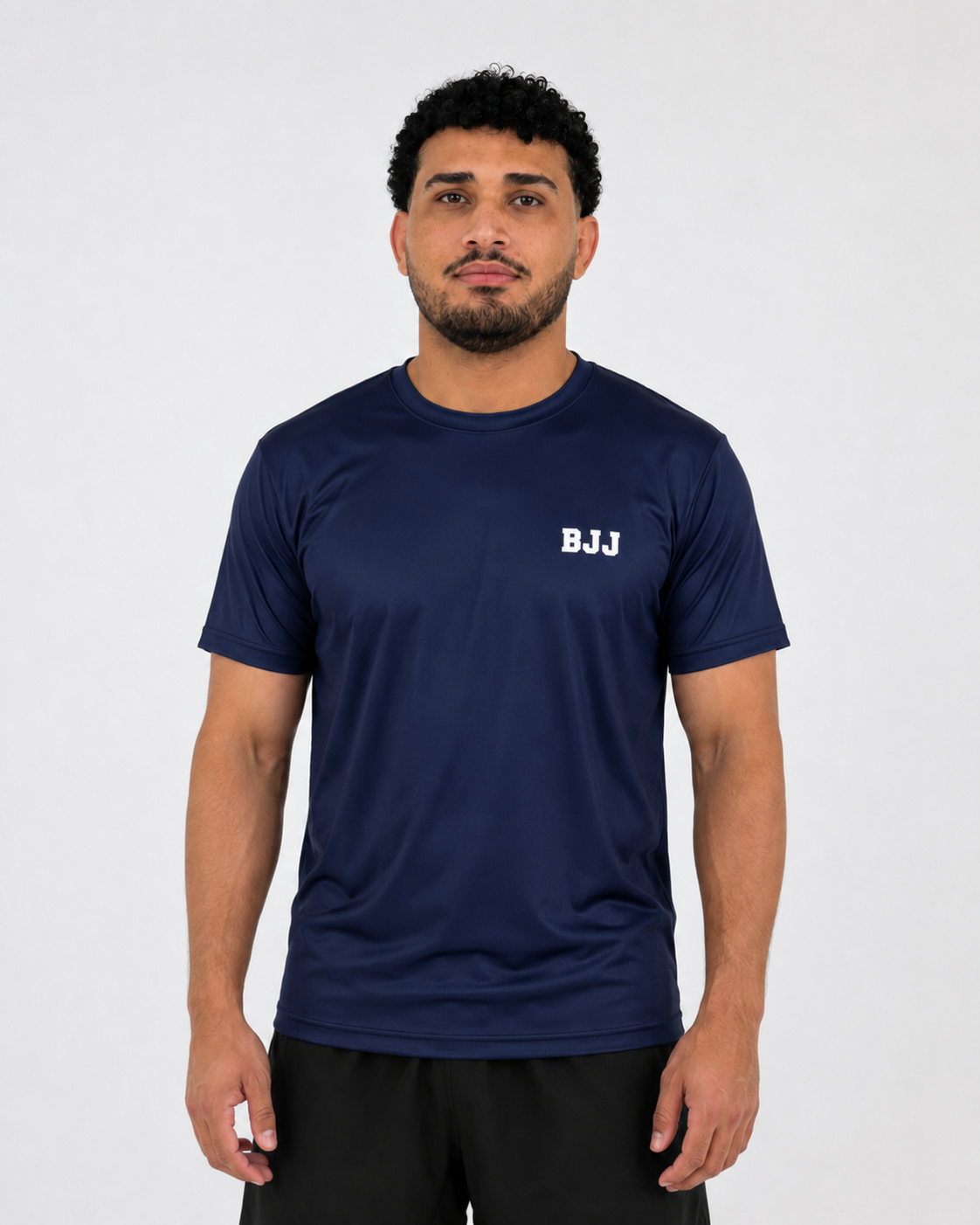 camiseta luna basica azul escuro